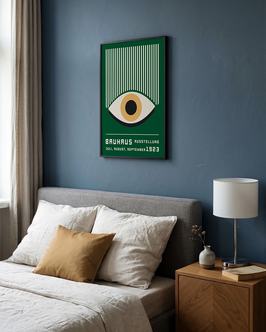 Oog en lijnen Poster