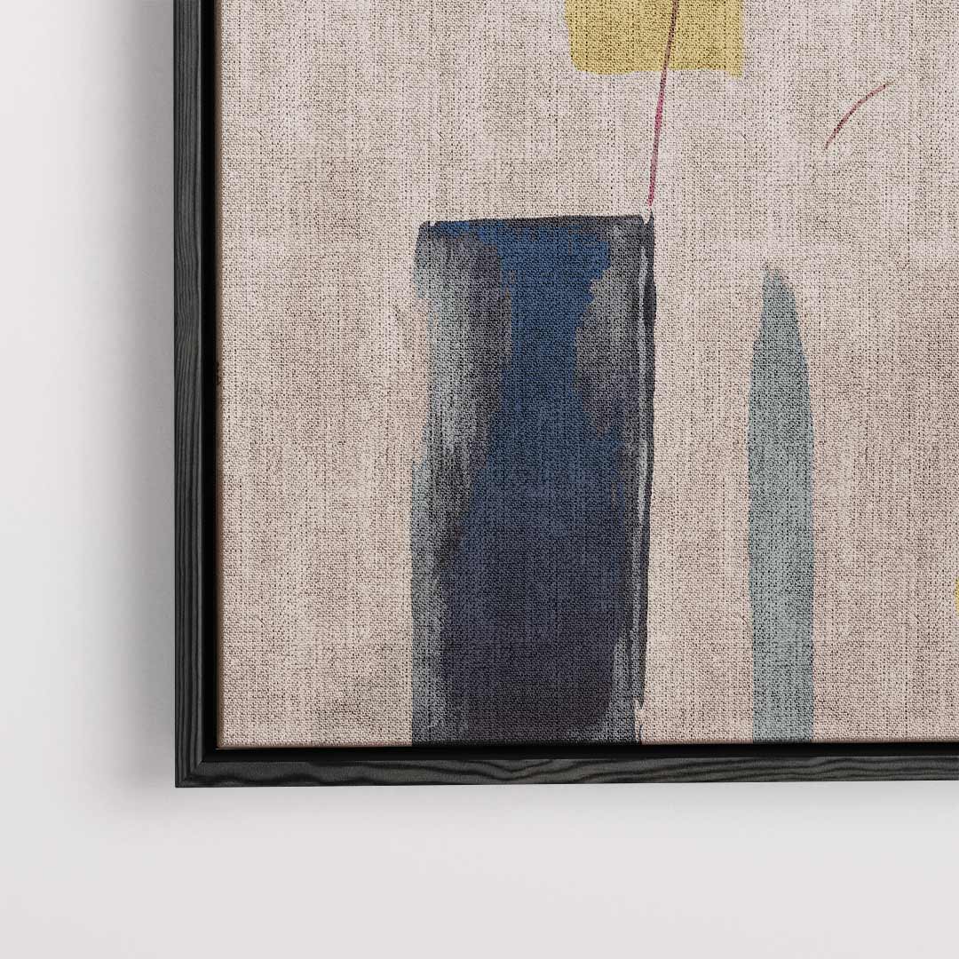 Abstracte Vormen in Balans Kunstwerk-canvas-dibond-plexiglas-wanddecoratie-WallArtistic