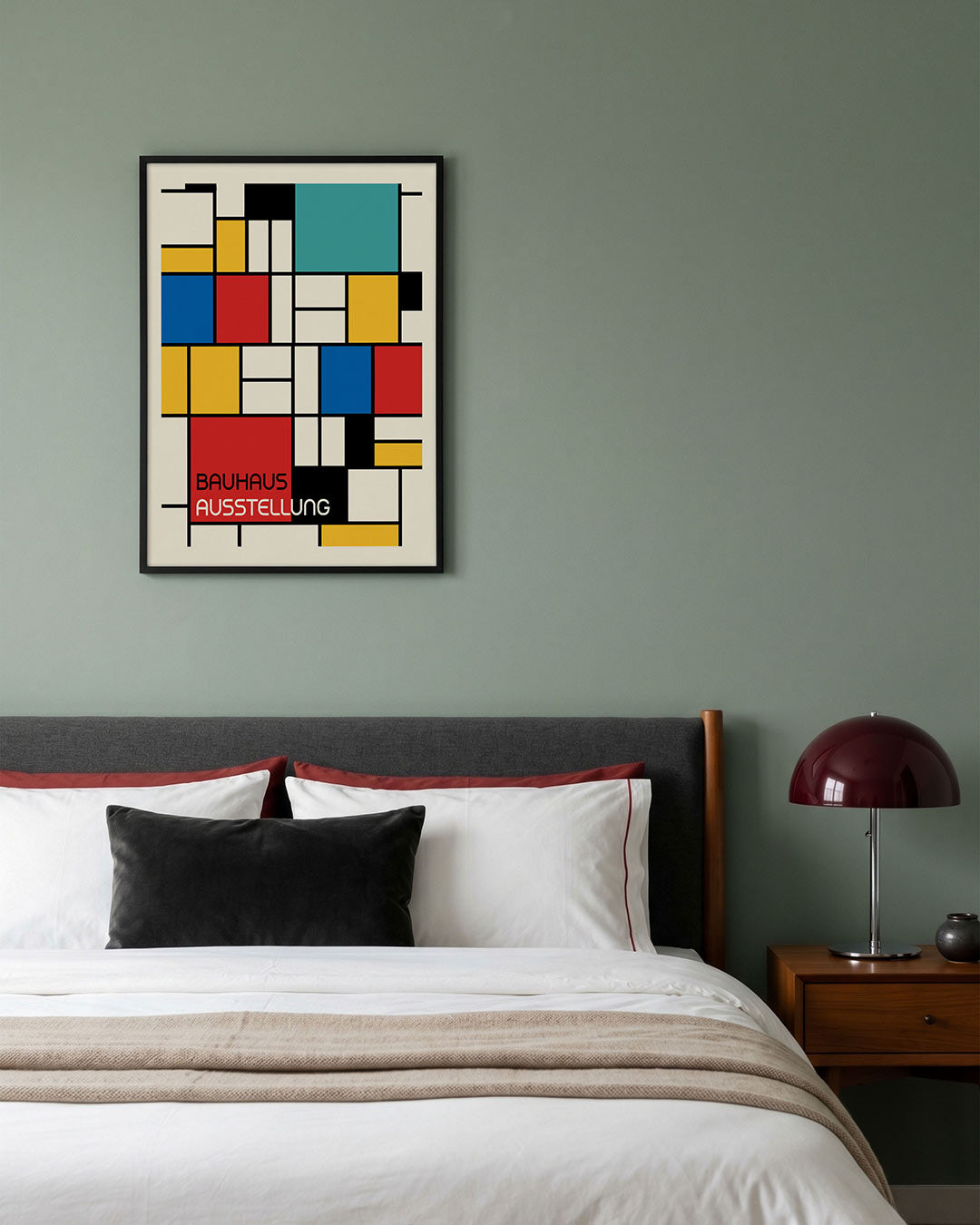 Vorm en kleurvlakken Poster