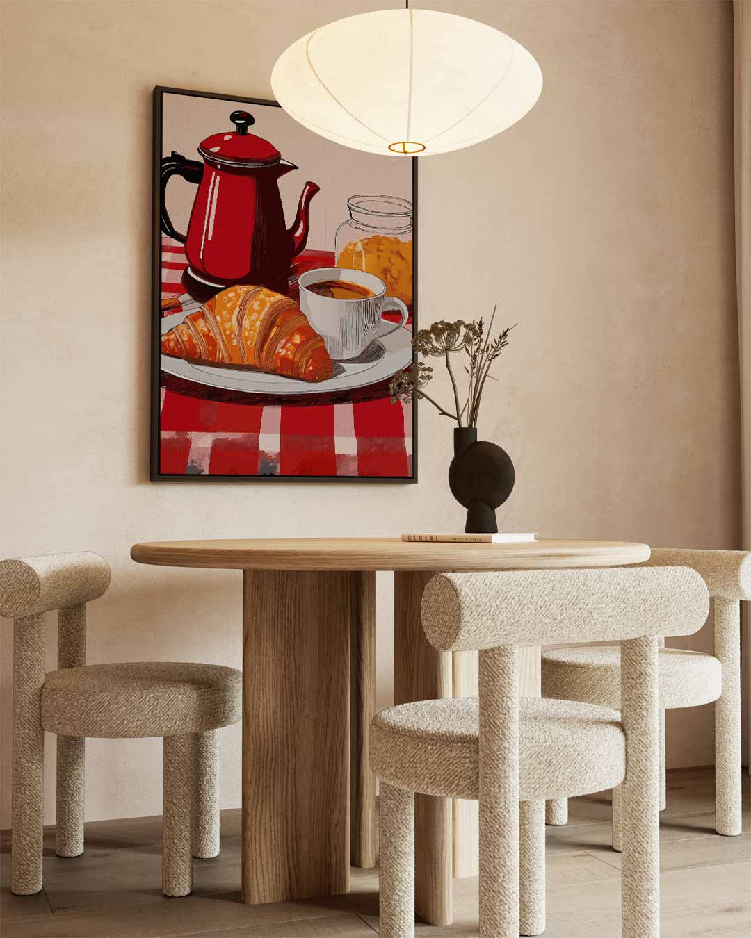 Ontbijtgeluk Kunstwerk-canvas-dibond-plexiglas-wanddecoratie-WallArtistic