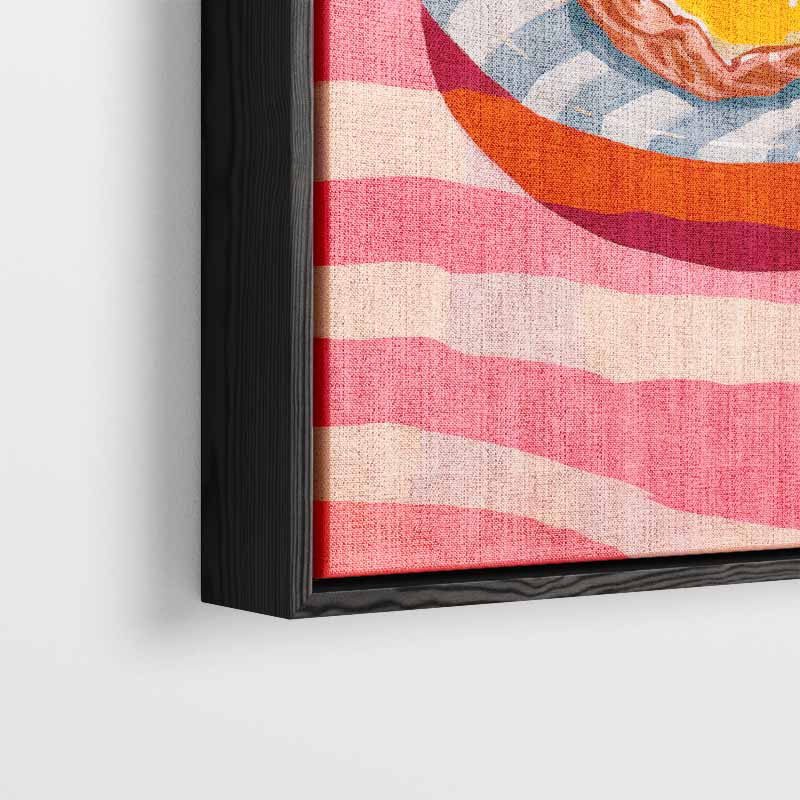 Zonnestraal op je Bord Kunstwerk-canvas-dibond-plexiglas-wanddecoratie-WallArtistic