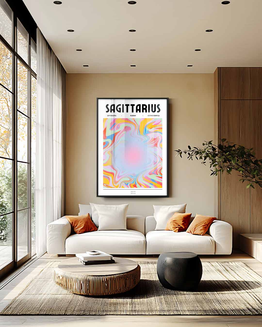 Abstract kunstwerk Kunstwerk-canvas-dibond-plexiglas-wanddecoratie-WallArtistic