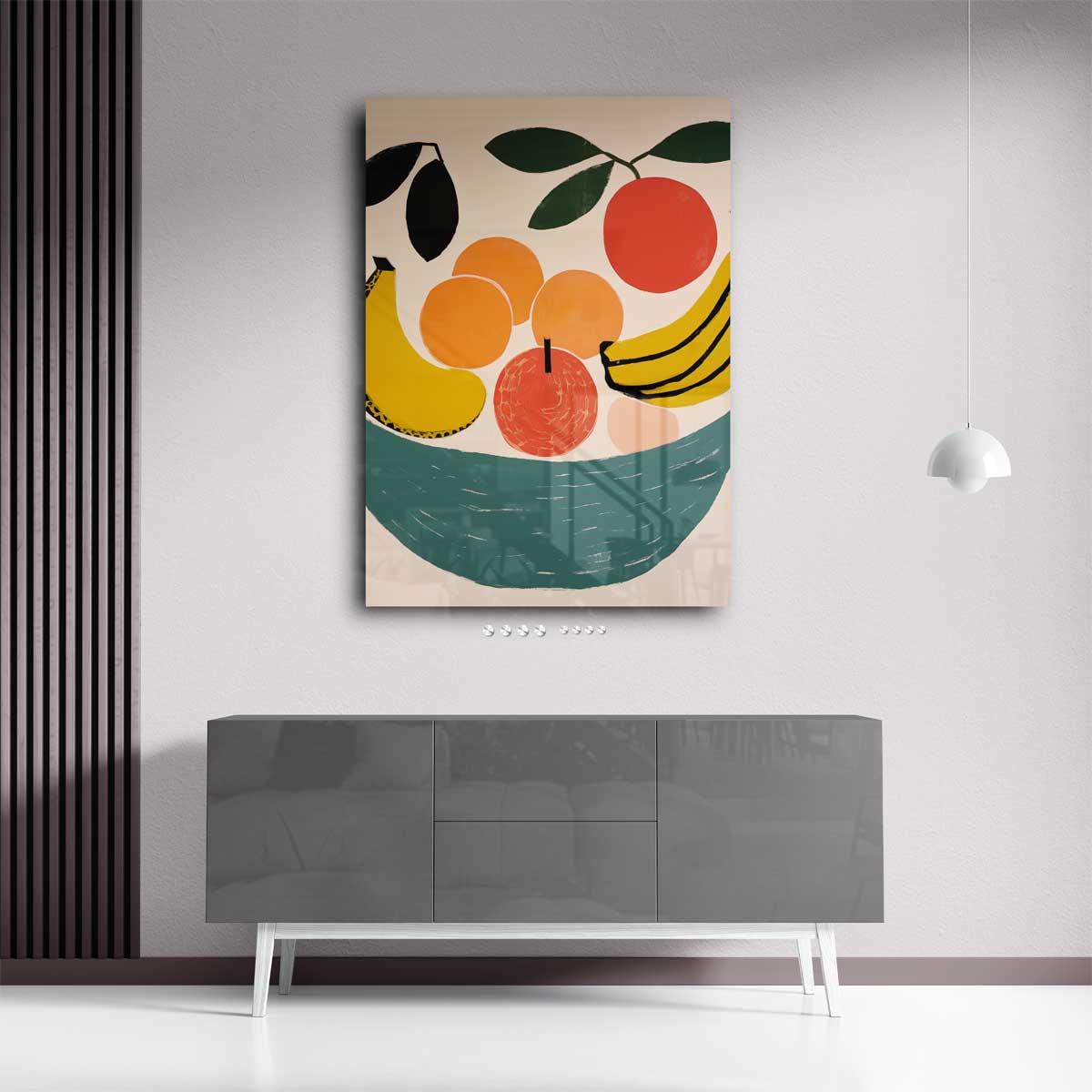 Vrolijk Fruit Kunstwerk-canvas-dibond-plexiglas-wanddecoratie-WallArtistic