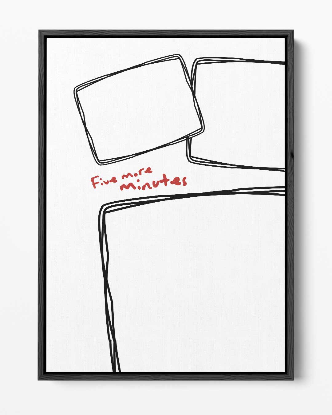 Vijf Minuutjes Extra Kunstwerk-canvas-dibond-plexiglas-wanddecoratie-WallArtistic