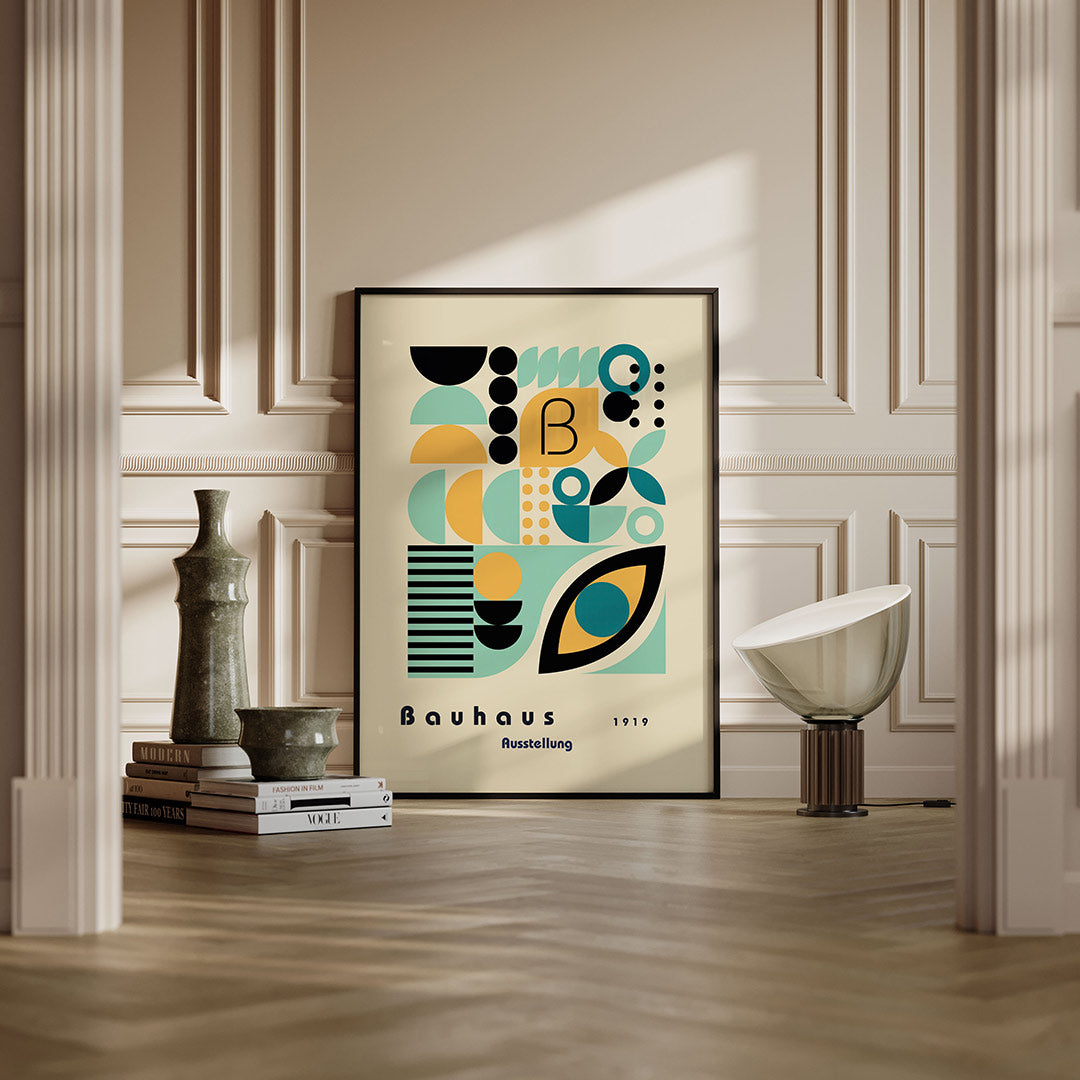 Vormen en vlakkenspel Poster
