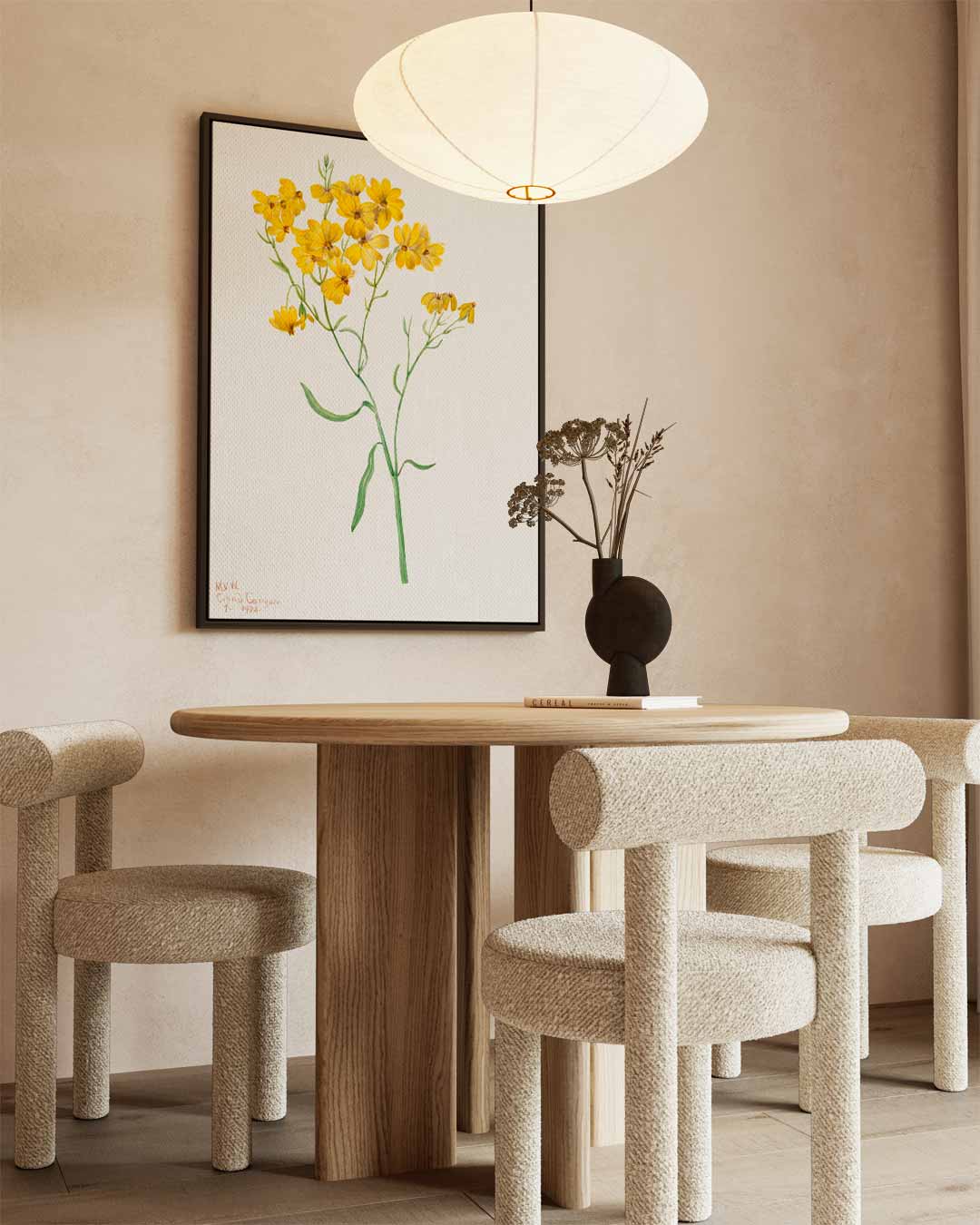 Zonneschijn in Bloei Kunstwerk-canvas-dibond-plexiglas-wanddecoratie-WallArtistic