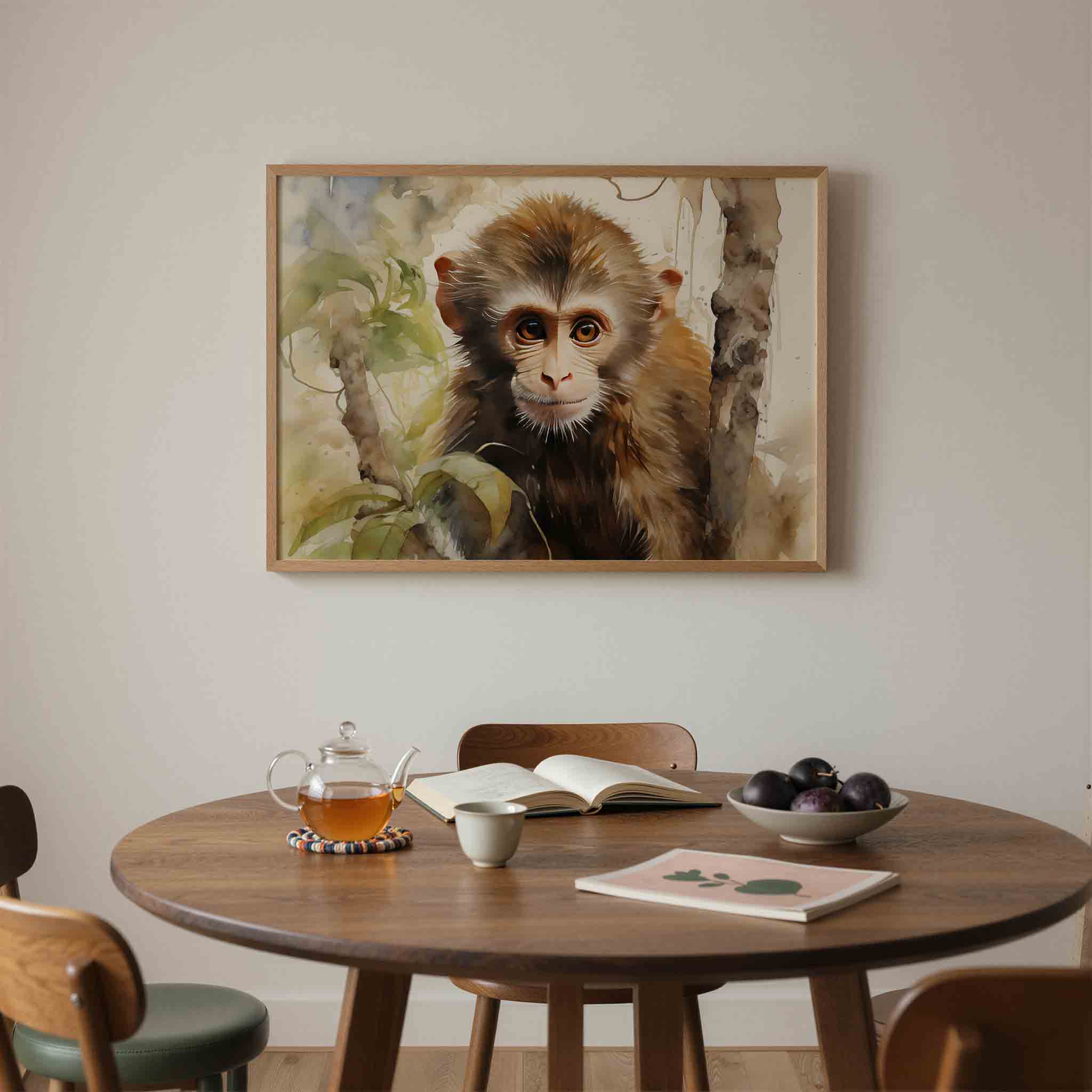 Jonge aap Poster