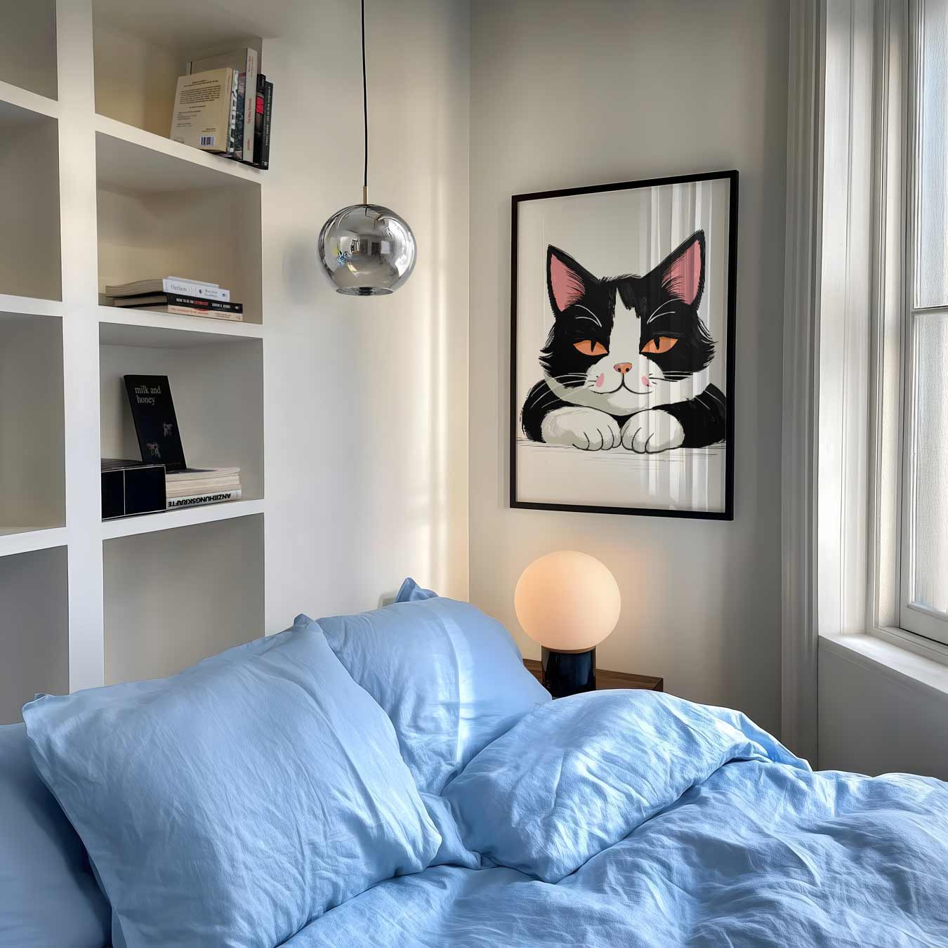 Charmante Kattenposter-WallArtistic