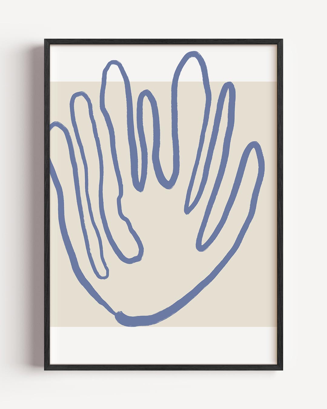 Handlijn Kunstposter-WallArtistic