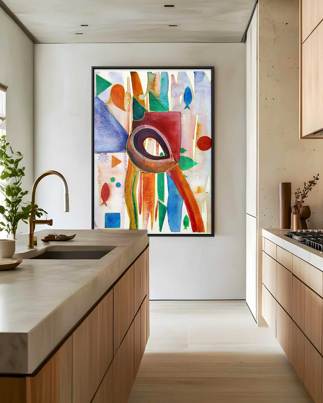 Kleurrijk Avontuur Kunstwerk-canvas-dibond-plexiglas-wanddecoratie-WallArtistic