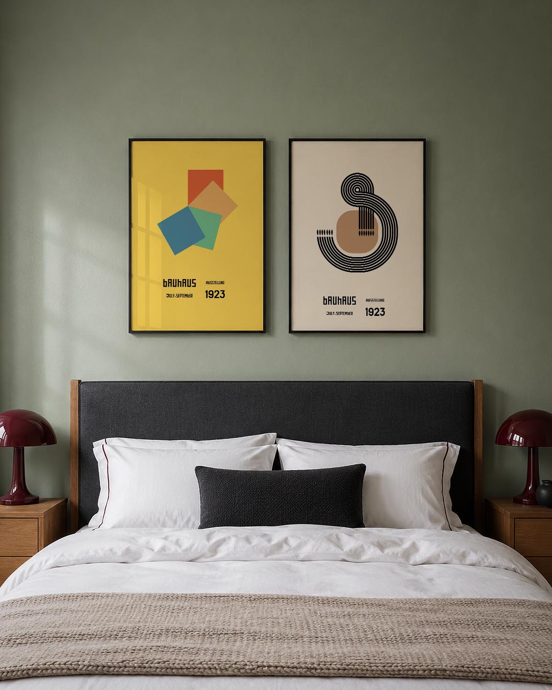 Vorm en kleurvlakken Posterset