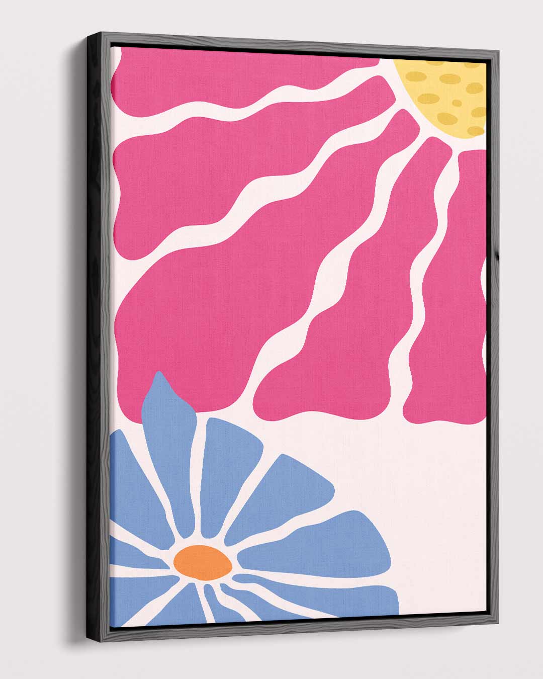 Bloemenpracht in Kleuren Kunstwerk-canvas-dibond-plexiglas-wanddecoratie-WallArtistic