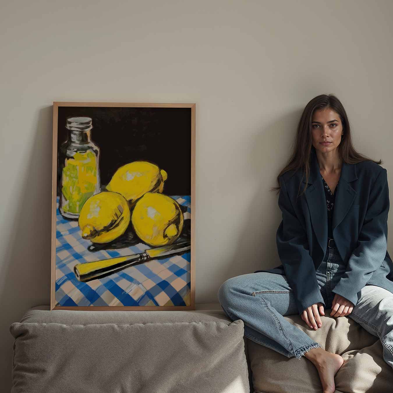 Zonnige Citroen Keukenposter-WallArtistic