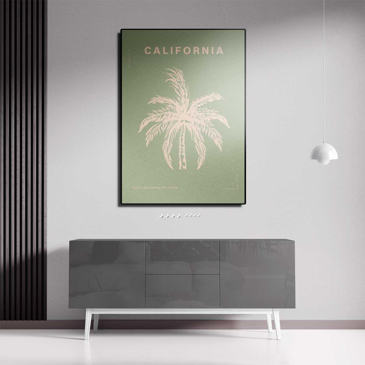 California Droom Palm Kunstwerk-canvas-dibond-plexiglas-wanddecoratie-WallArtistic