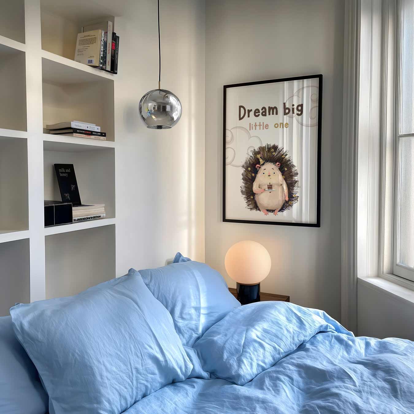 Droom Egel Poster-WallArtistic