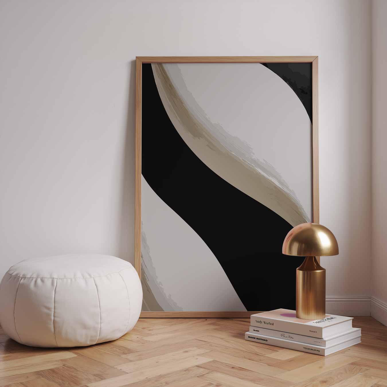 Moderne Abstracte Kunstprint Poster