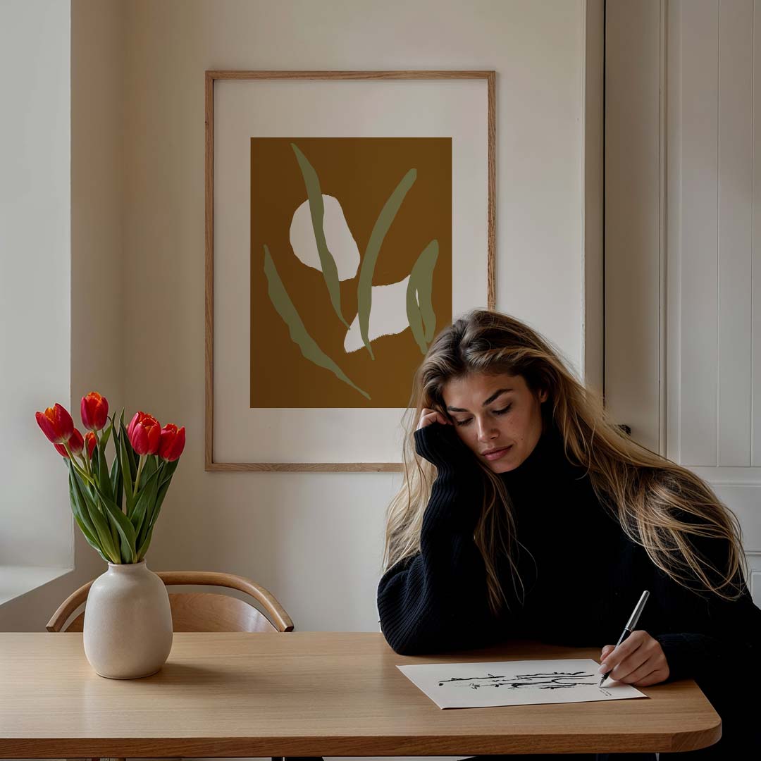 Natuurlijke Abstractie Poster-WallArtistic