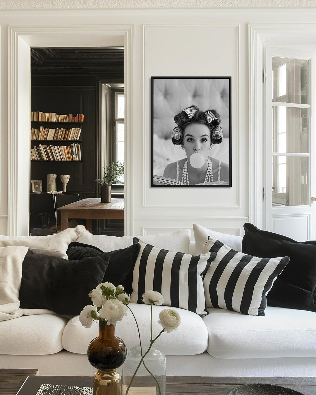 Speelse portretfotografie Kunstwerk