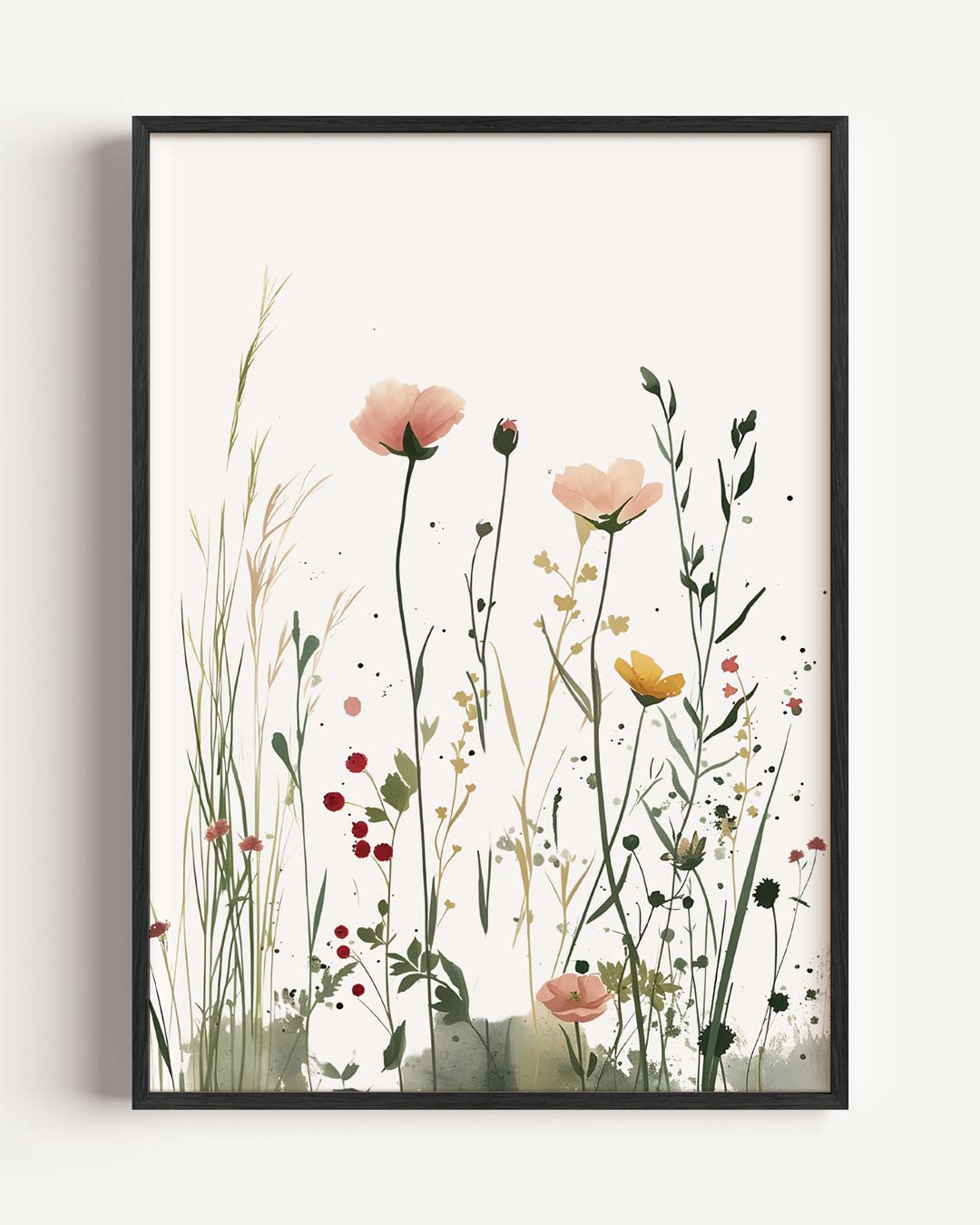 Botanische Bloemenpracht Poster-WallArtistic