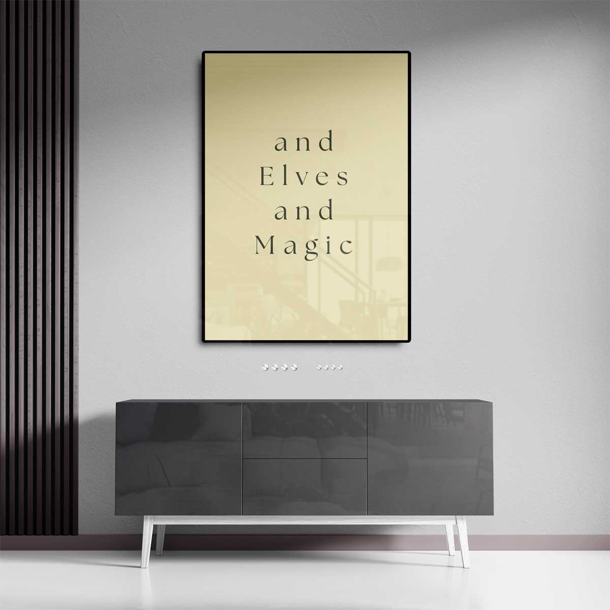 Elfen en Magie Poster