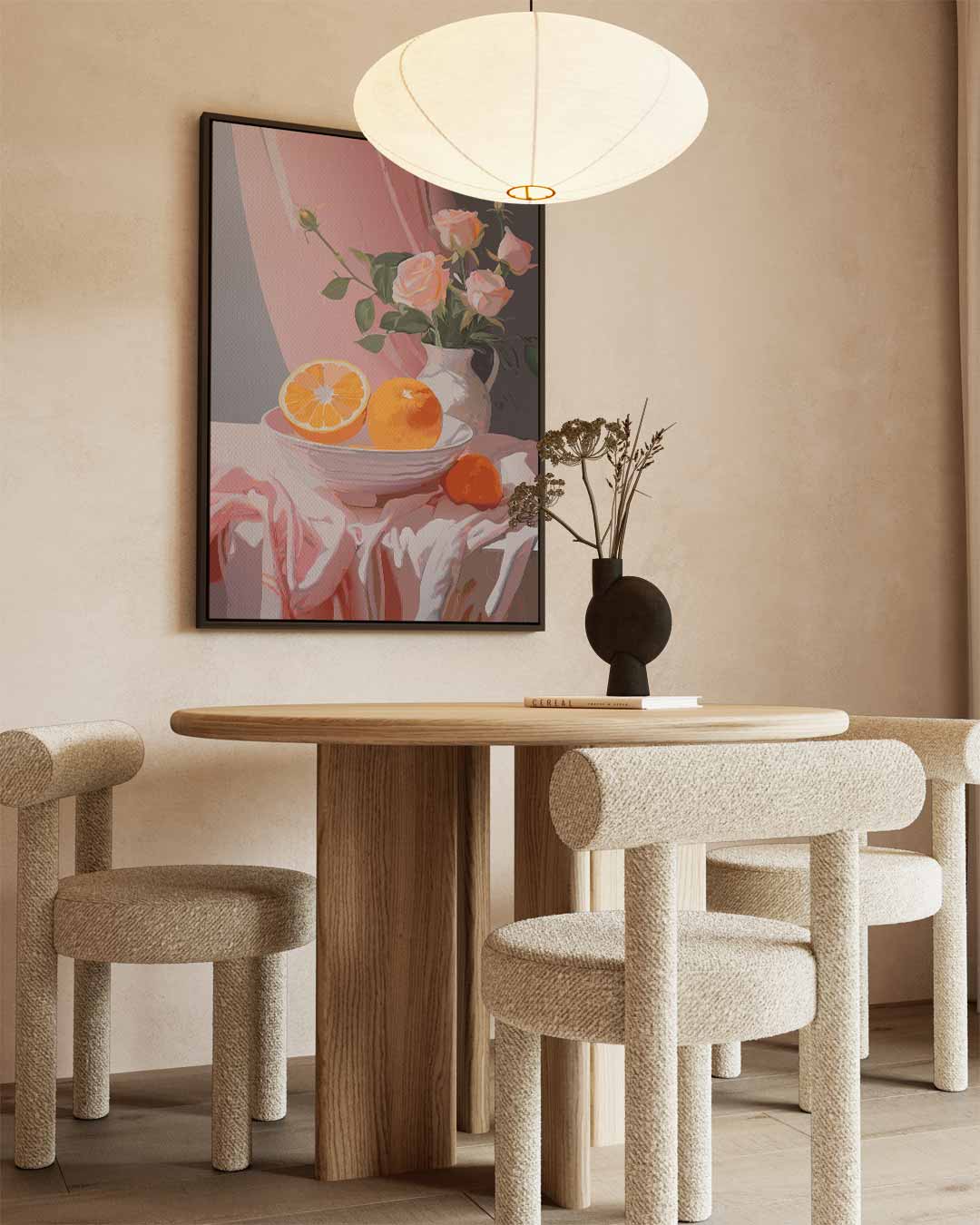 Zomerse Stilleven Kunstwerk-canvas-dibond-plexiglas-wanddecoratie-WallArtistic