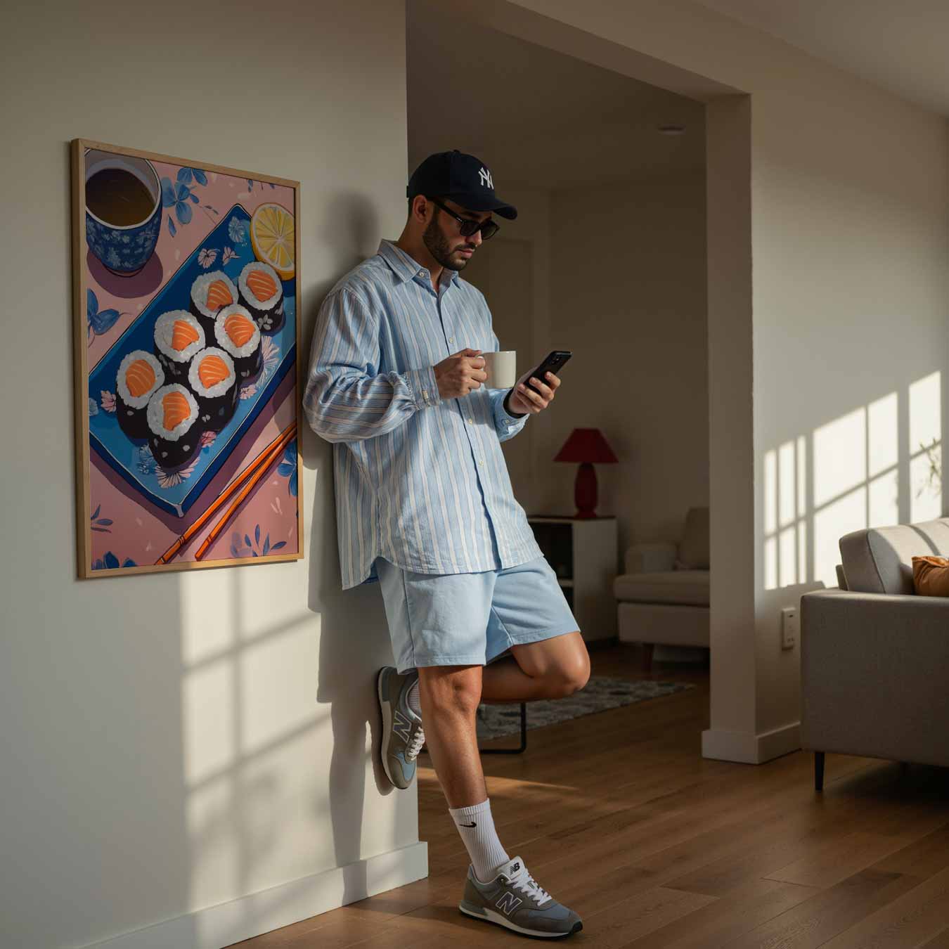 Stijlvolle Sushi Poster-WallArtistic