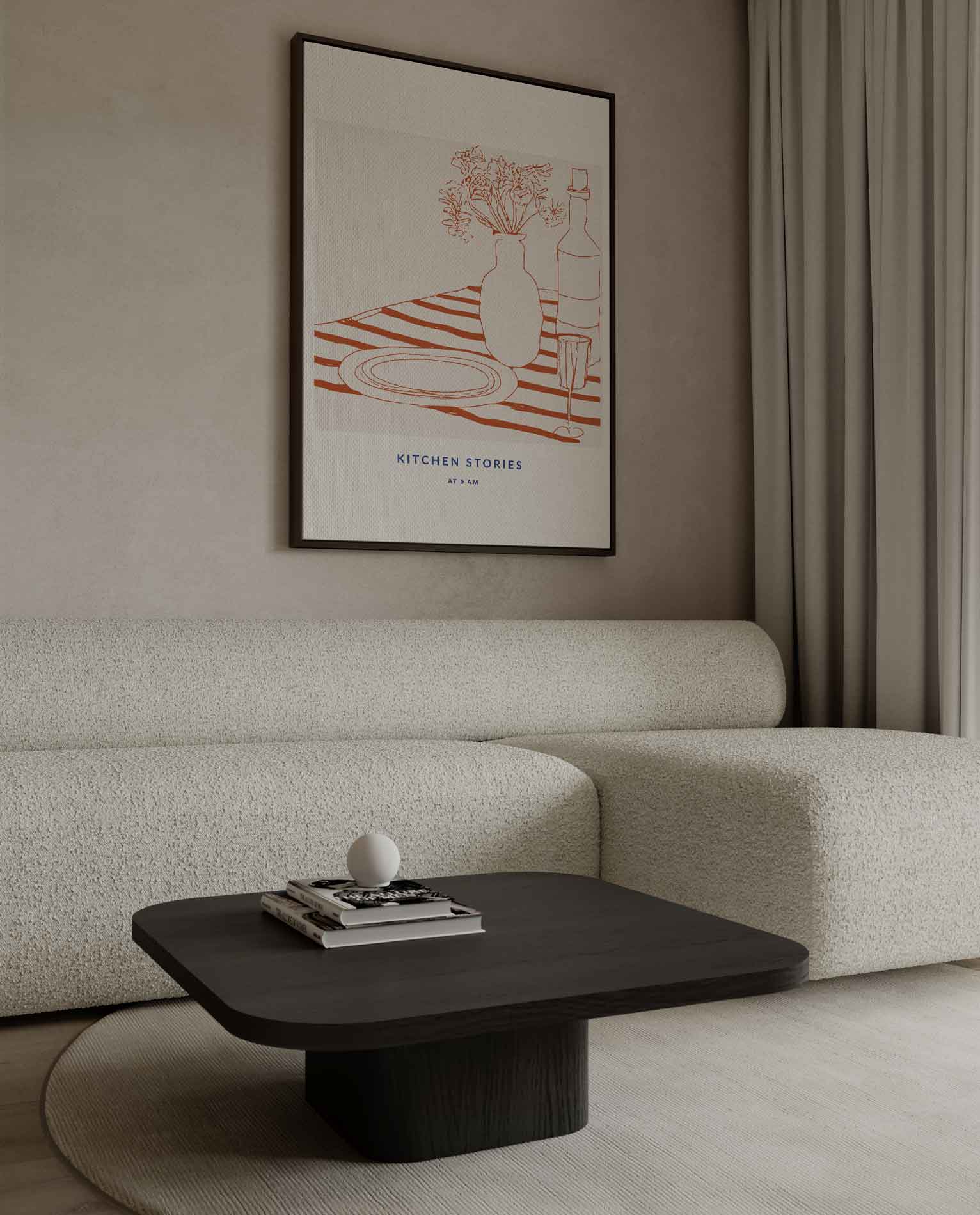Keukenverhalen: Ochtendrust Kunstwerk-canvas-dibond-plexiglas-wanddecoratie-WallArtistic