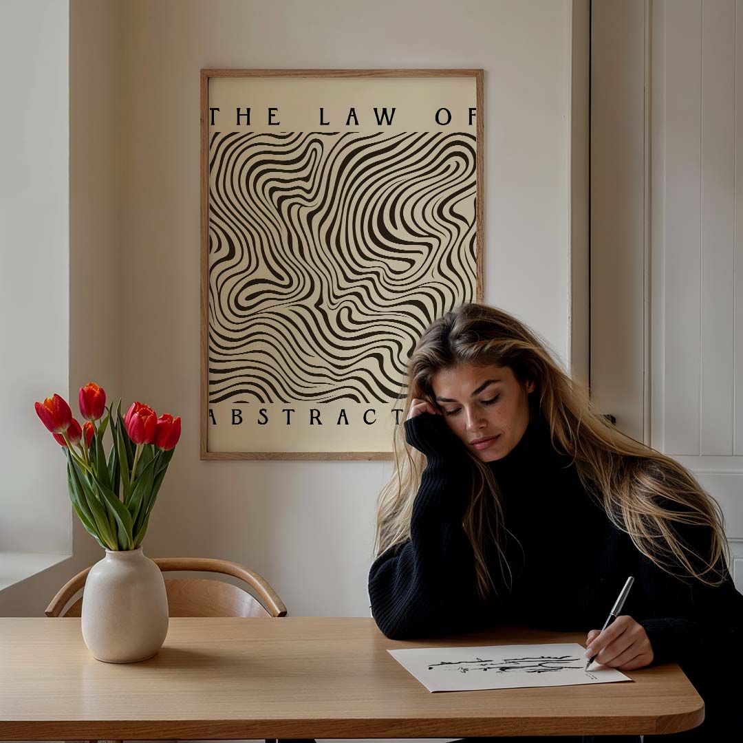 The Law of Abstraction Poster-WallArtistic