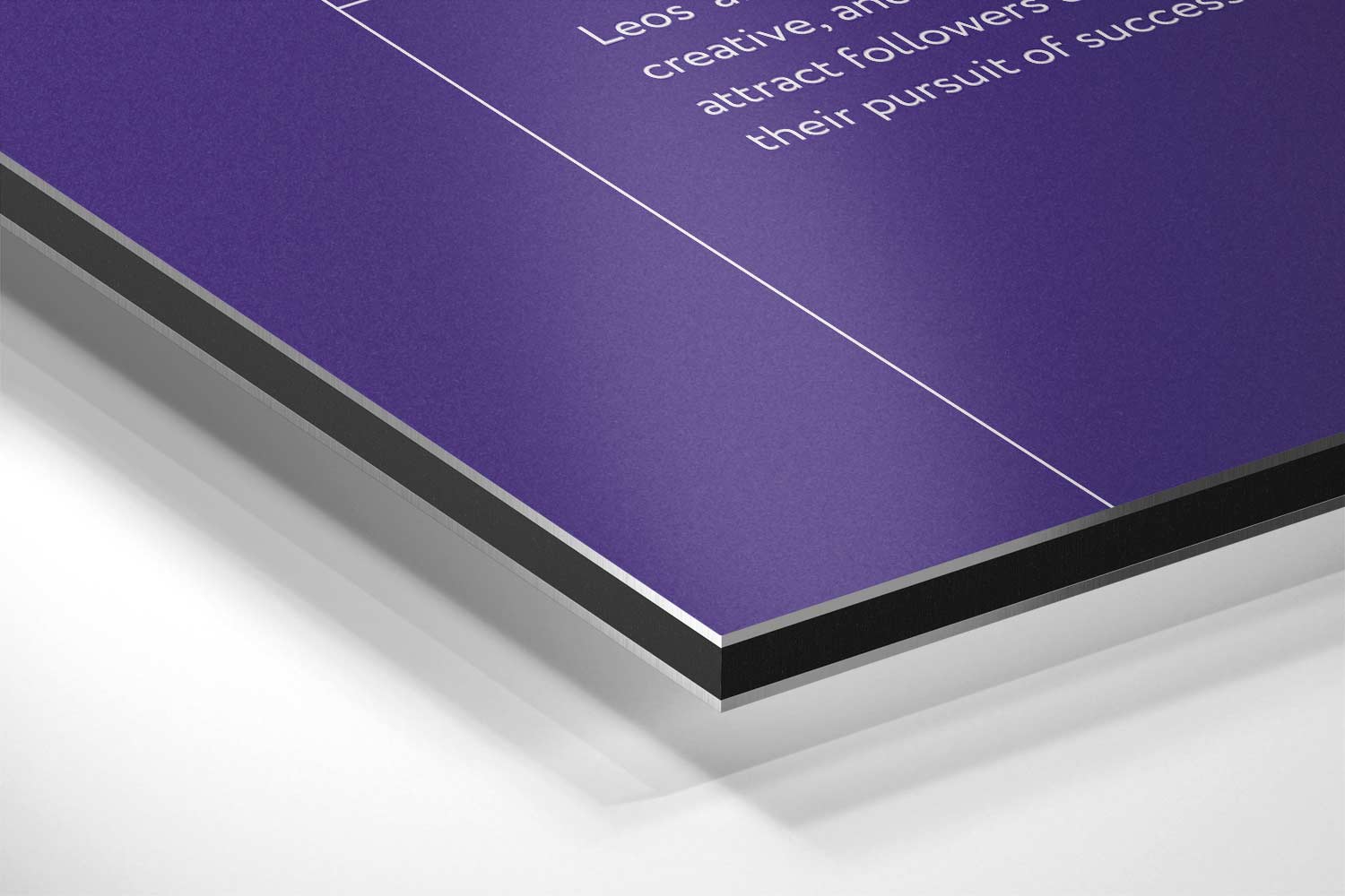 Leeuw Sterrenbeeld Kunstwerk-canvas-dibond-plexiglas-wanddecoratie-WallArtistic