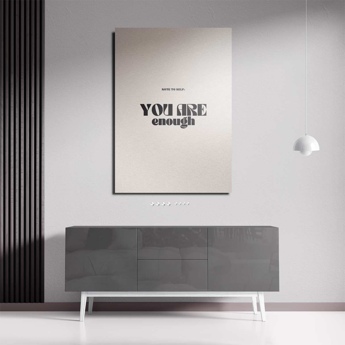 Inspirerende Motivatieposter "You Are Enough