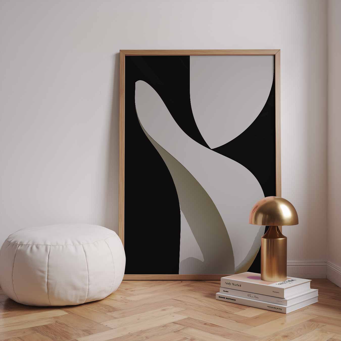 Elegante Abstractie Poster