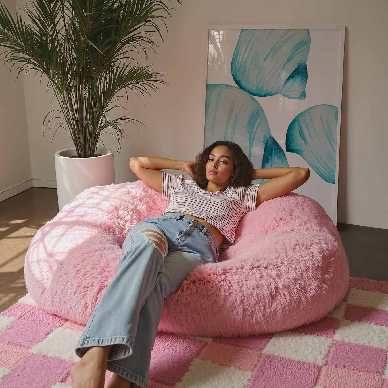 Abstracte Schelpen Poster-WallArtistic