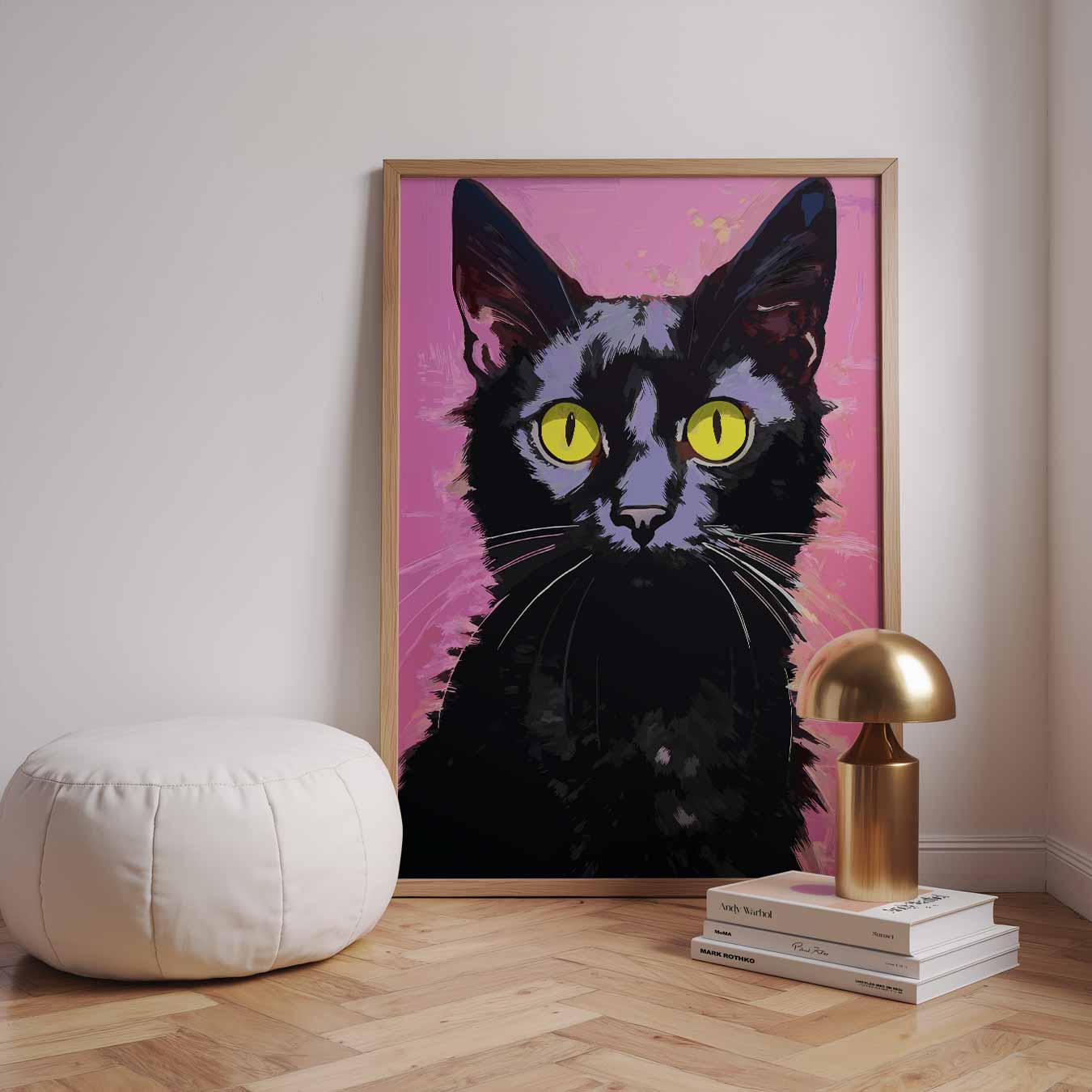 Stijlvolle Kattenposter