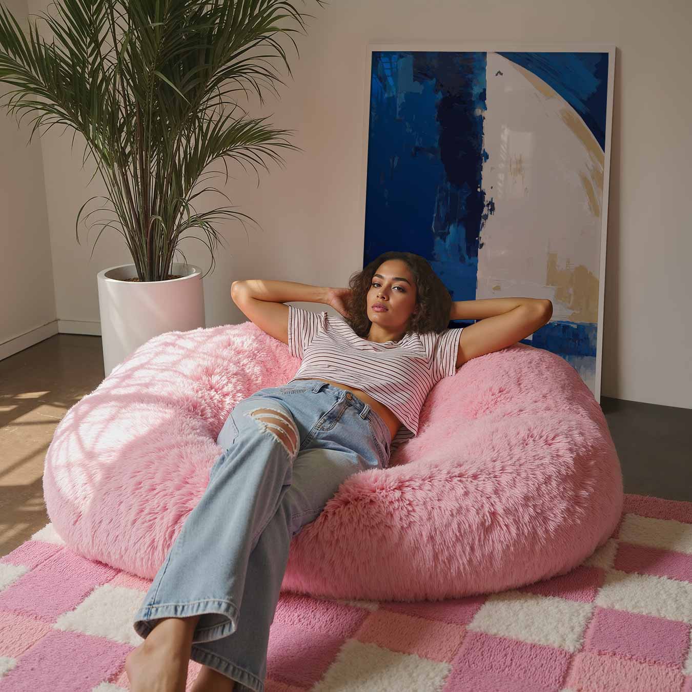 Abstracte Hemelse Harmonie Poster-WallArtistic