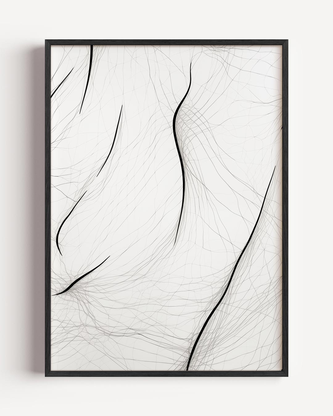 Minimalistische Lijnkunst Poster-WallArtistic