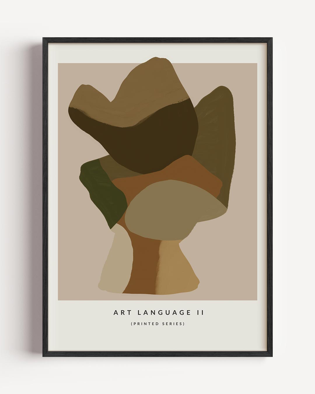 Organische Abstractie Wandkunst Poster-WallArtistic