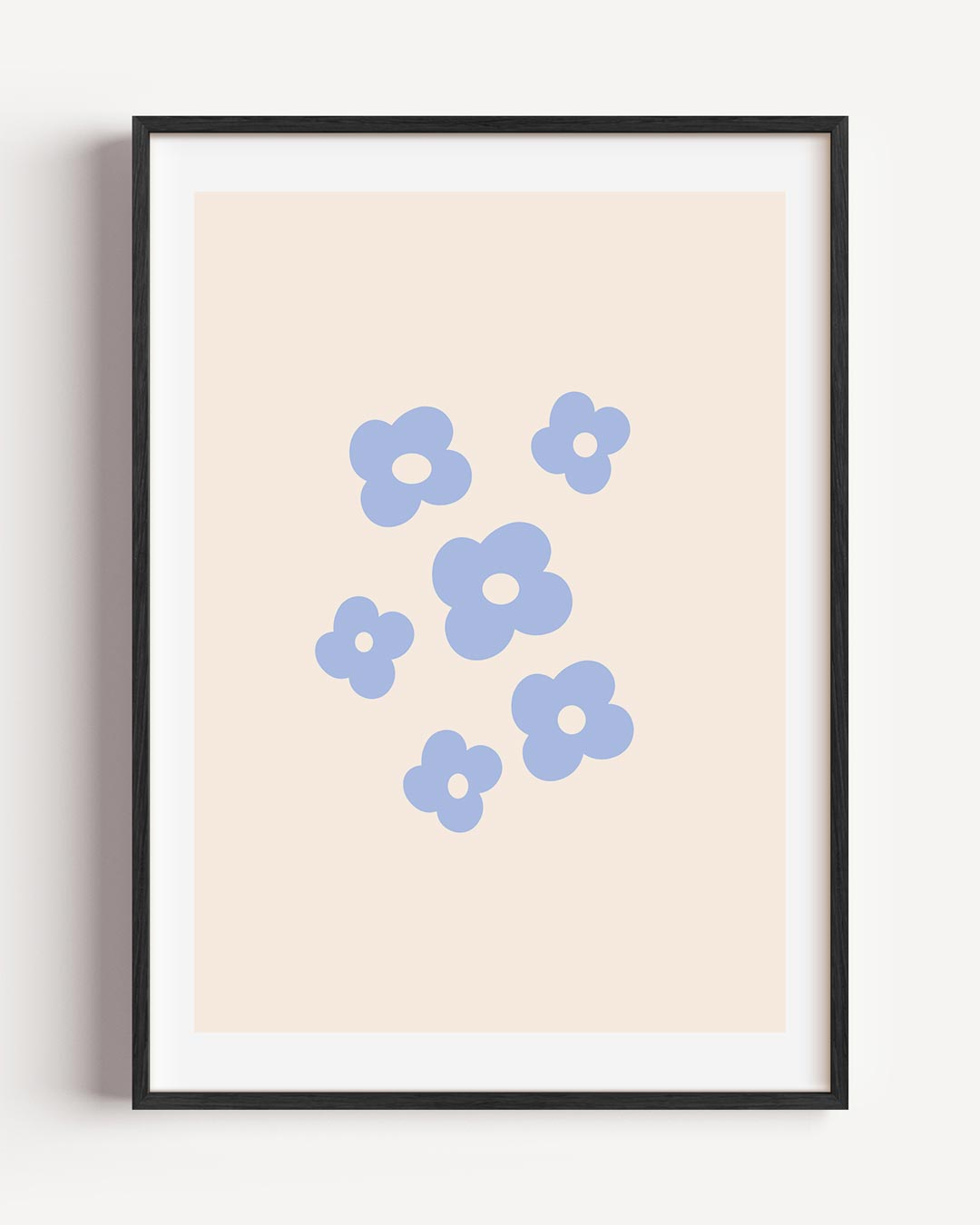 Bloemenpracht in Pastel Poster-WallArtistic