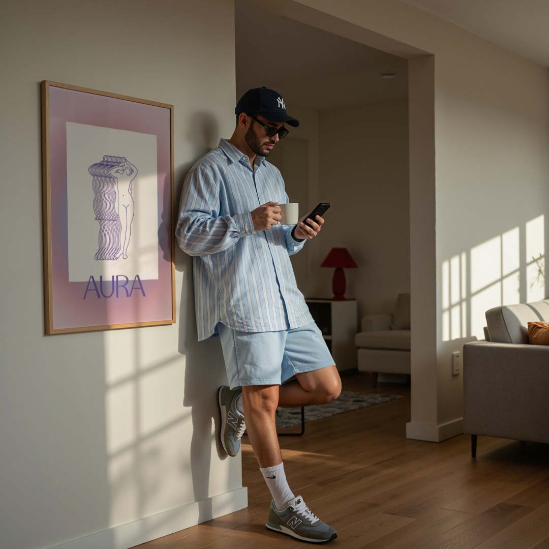 Aura Kunstposter-WallArtistic