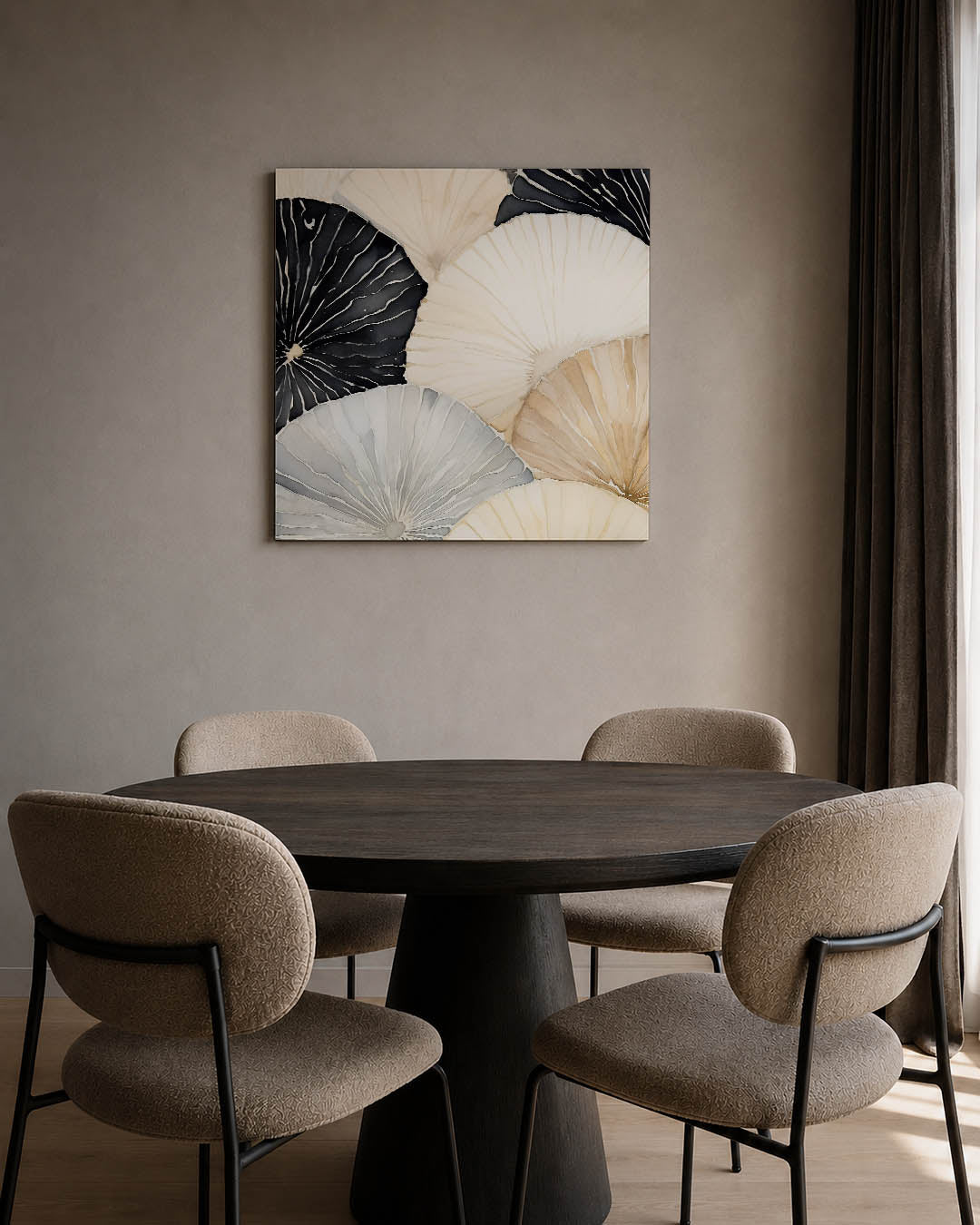Organische vormen Kunstwerk