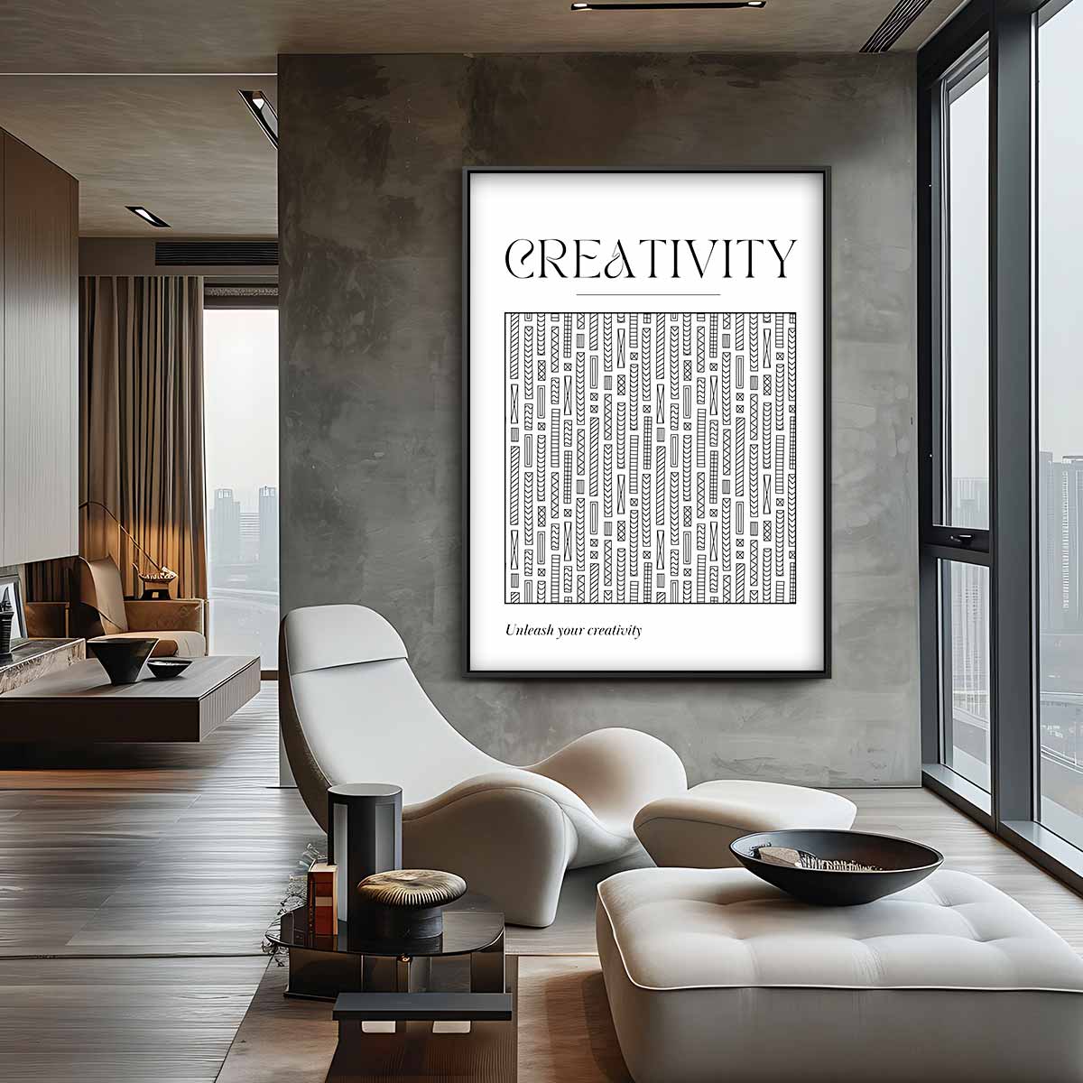 Creatieve Inspiratie Poster Kunstwerk-canvas-dibond-plexiglas-wanddecoratie-WallArtistic