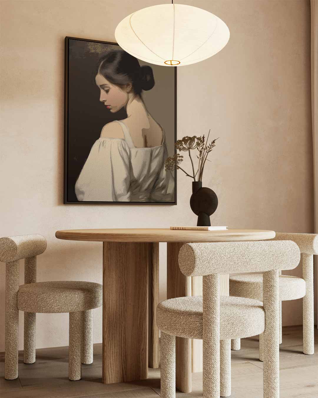 Elegante Terugblik Kunstwerk-canvas-dibond-plexiglas-wanddecoratie-WallArtistic