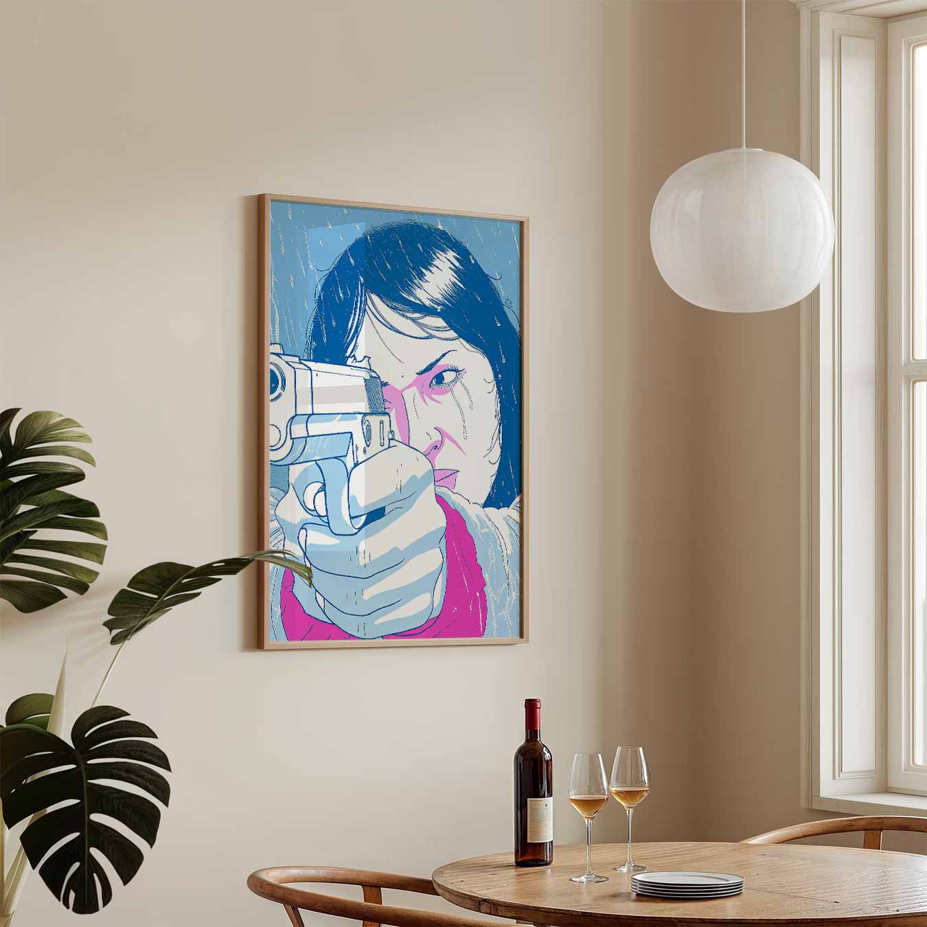 Stoere Vrouw Poster