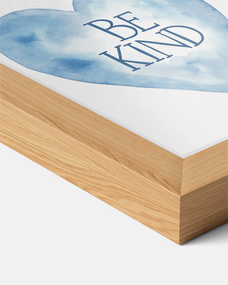 Be Kind Waterverf Poster