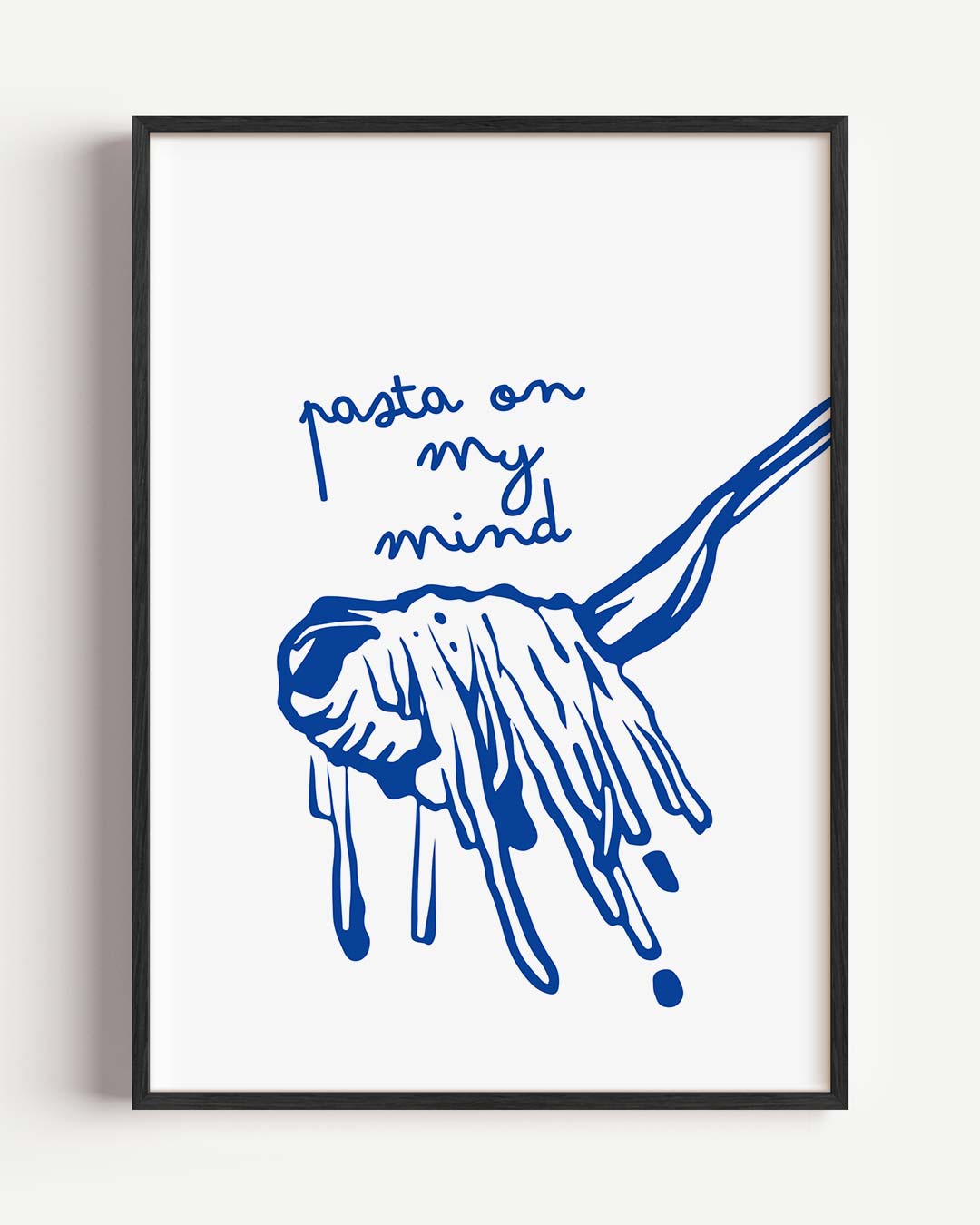 Pasta Love Poster-WallArtistic
