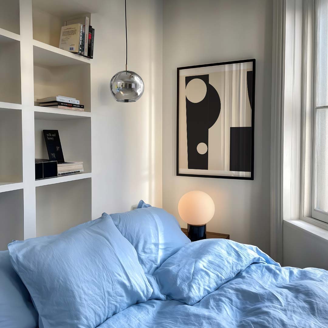 Moderne Abstracte Cirkel Poster-WallArtistic