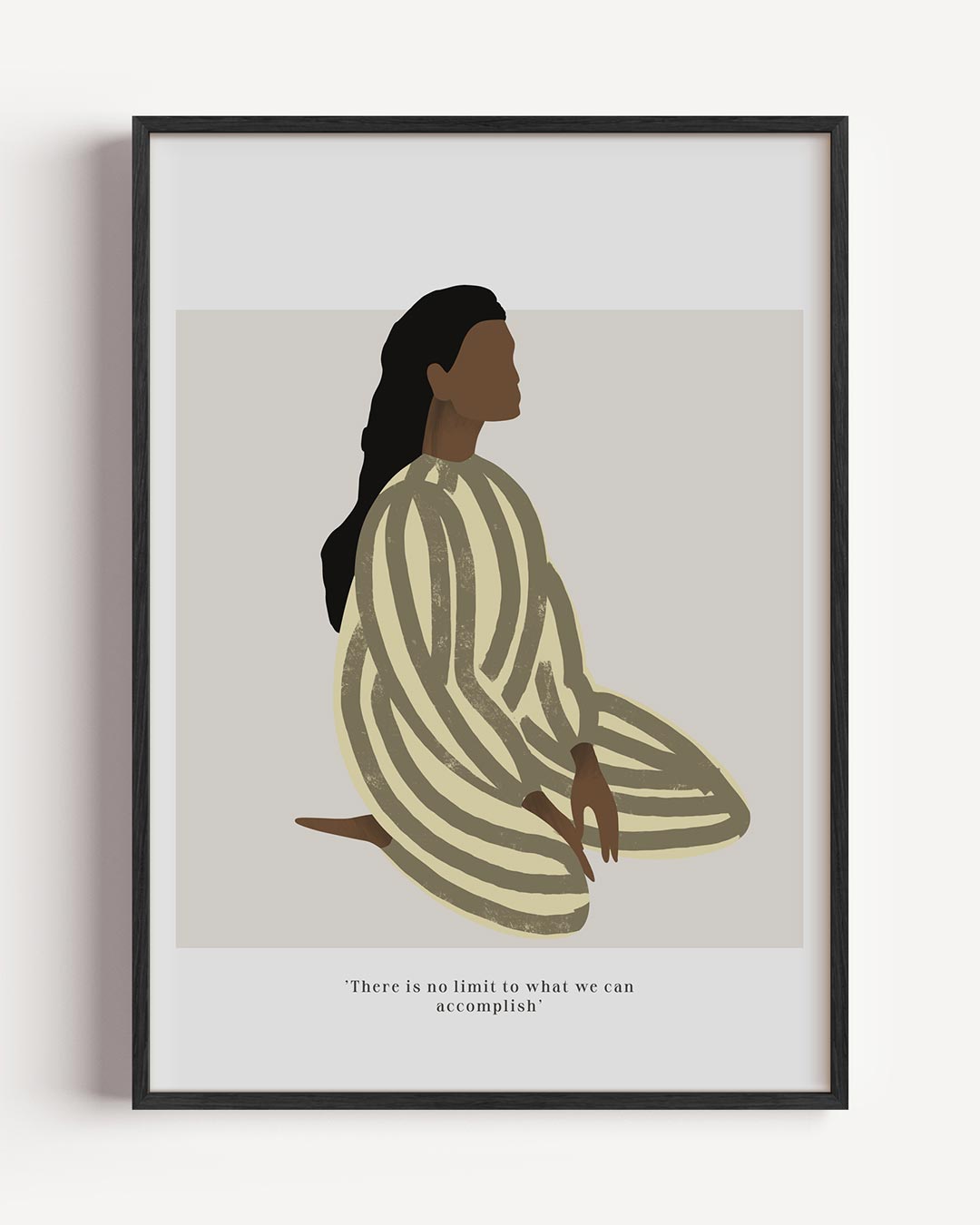 Inspirerende Vrouwelijke Energie Poster-WallArtistic