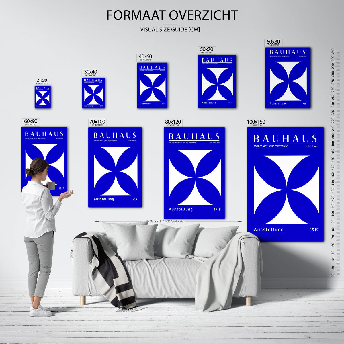 Vormen en vlakken Poster