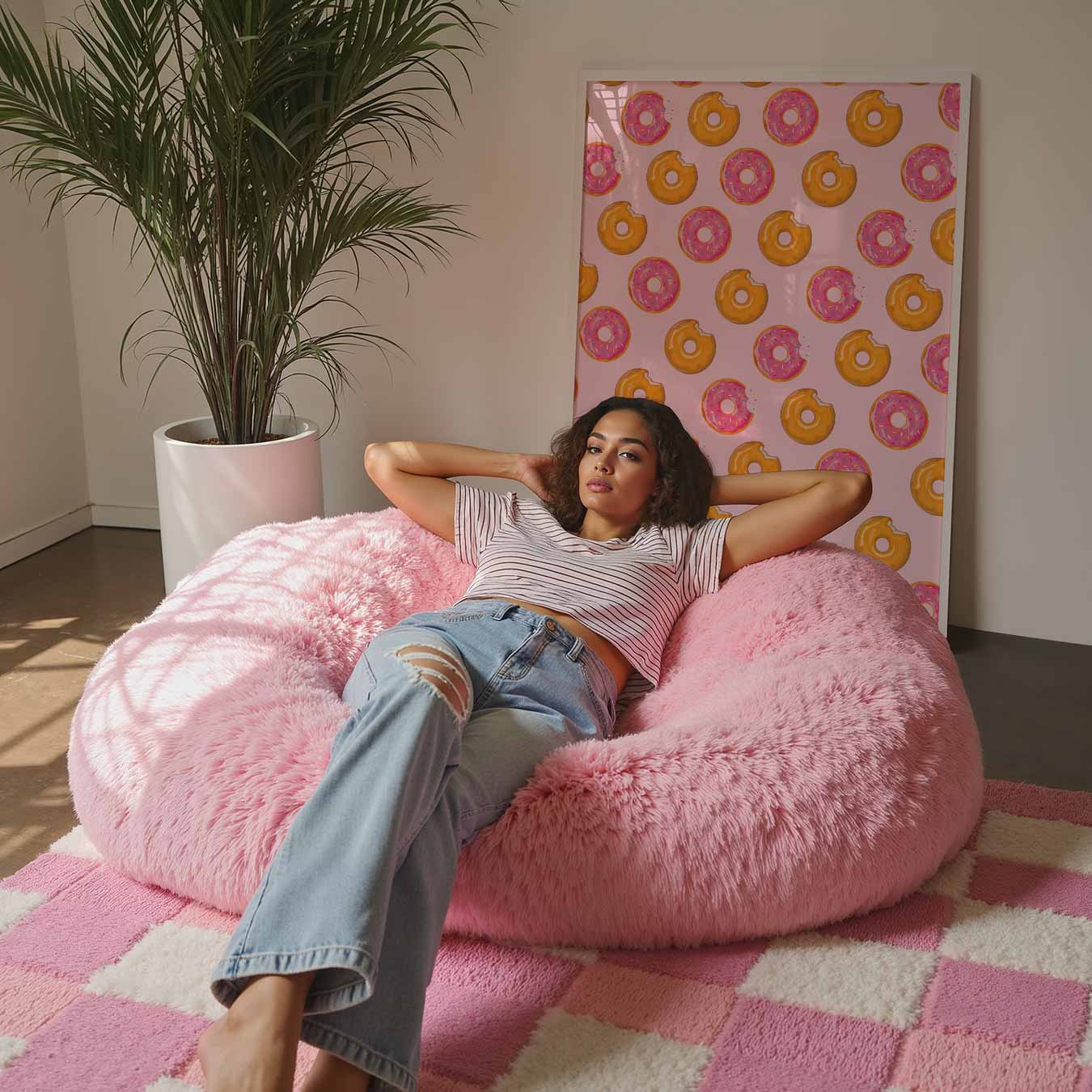 Smakelijke Donut Herhalingsposter