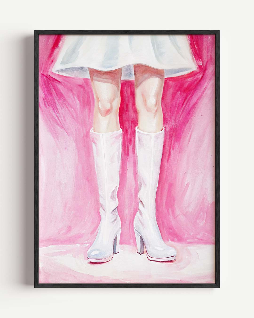 Stijlvolle Laarsjes Poster-WallArtistic