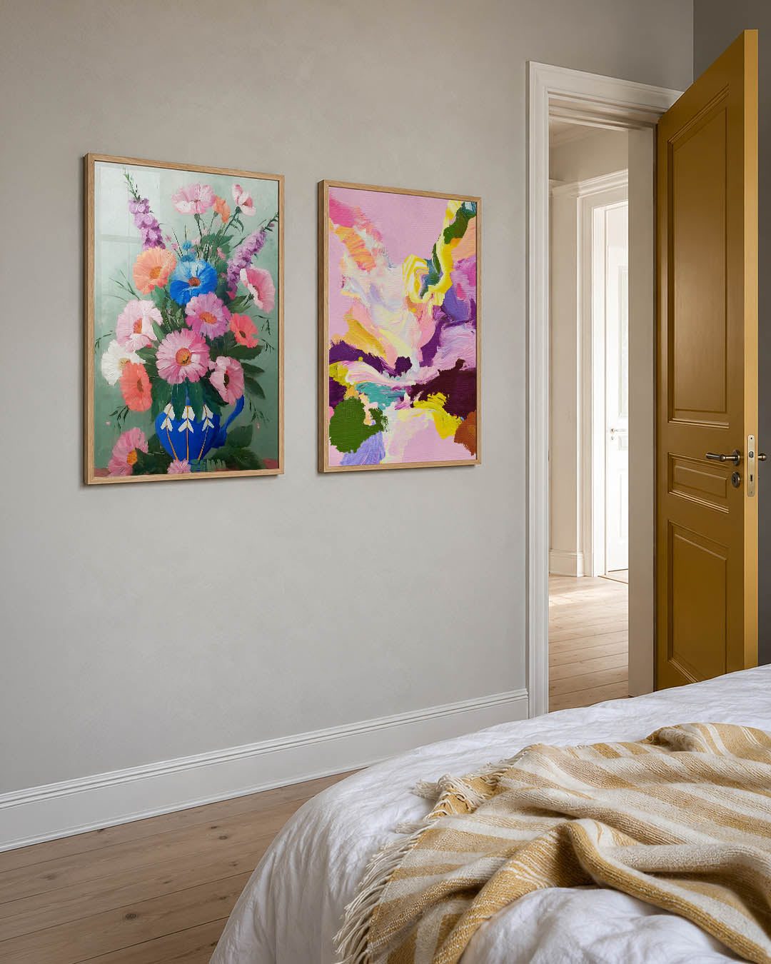 Bloemrijke kleurenpracht Posterset